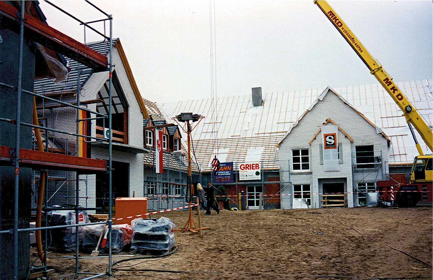 Richtfest des Clubhauses