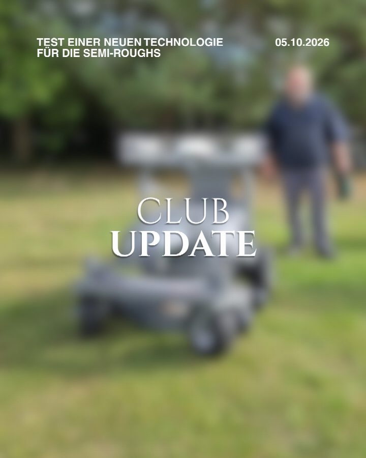 Club Update vom Platz⁠ ⁠ Wir testen aktuell auf unserer Anlage einen autonomen Großflächenmäher von FJDynamics. Ziel…