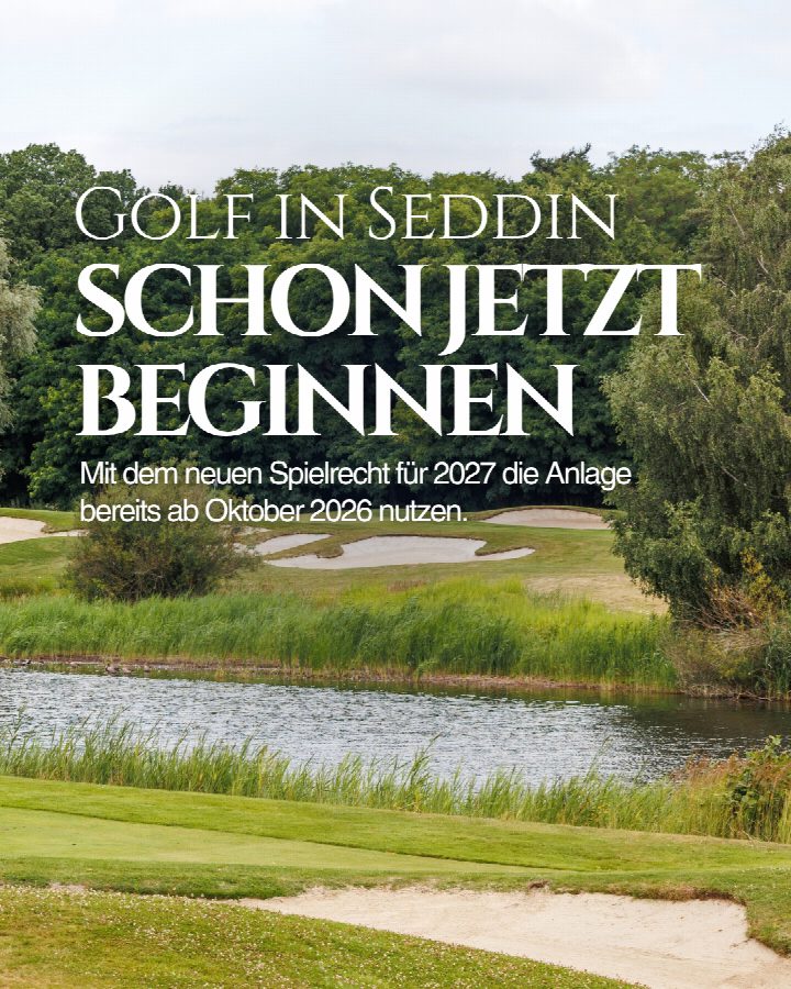 Golf in Seddin schon jetzt beginnen.⁠ ⁠ Mit unserer Herbstaktion können neue Spielrechtsinhaberinnen und…